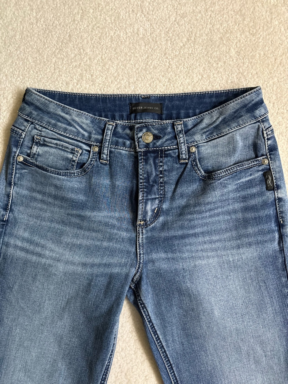 NWOT Silver Jeans Women’s Suki Slim Boot Jeans Size 29x31 - Picture 3 of 11